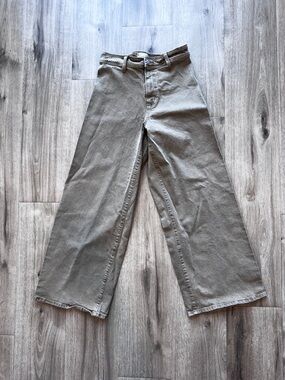 Universal Thread Sailor Wide Leg Pants in Taupe Sz 6